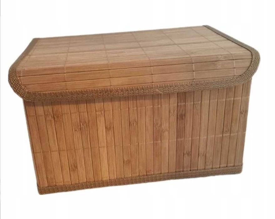 Бамбукова кошница за съхранение