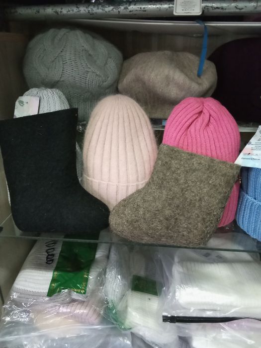 Валенки детские черного и серого цветов