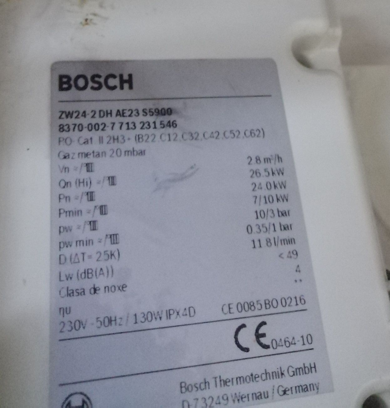 Bosch Zw24 - 2 DH