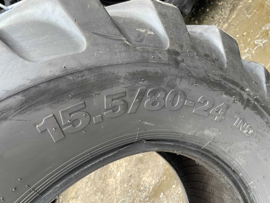 15.5/80-24 anvelope industriale noi marca OZKA pentru buldo
