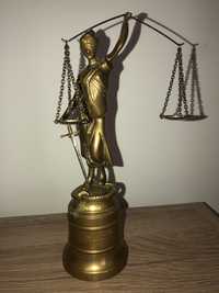 “Justitia”,statueta englezeasca din bronz masiv