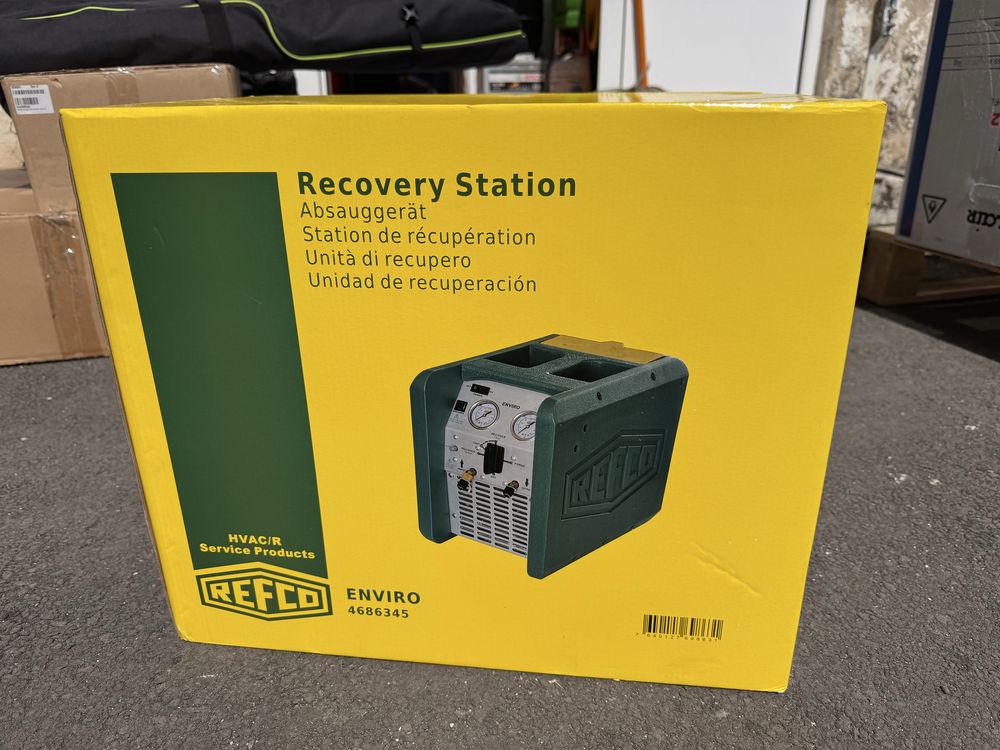 Statie recuperat recuperator refco freon aer conditionat frigidere nou