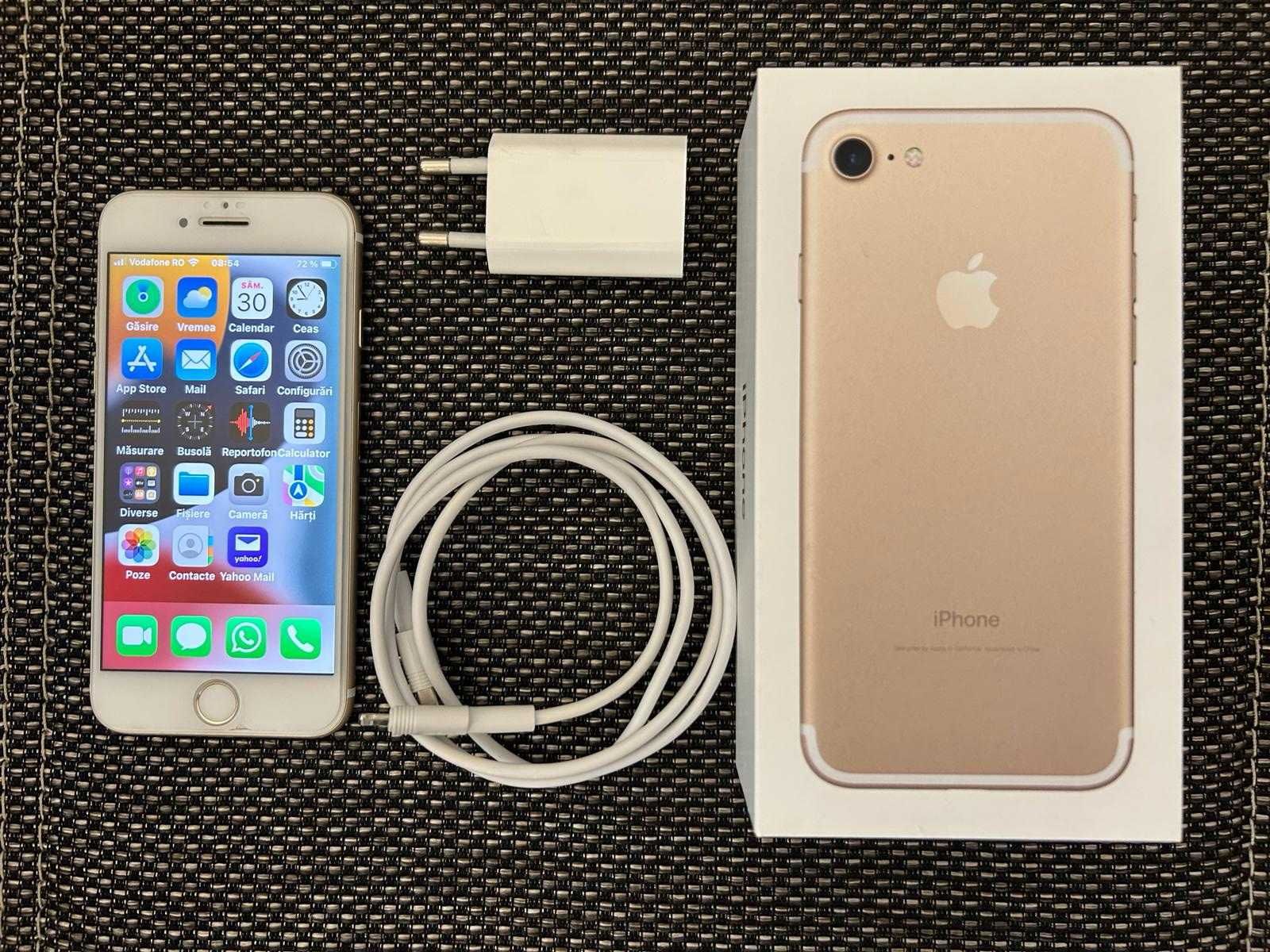 Vand Iphone 7 gold original memorie 128 GB stare perfecta