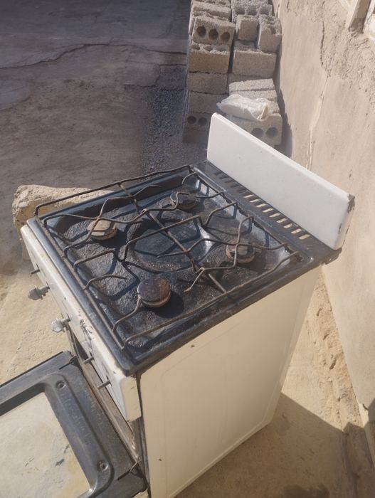 Газовая плита рабочая