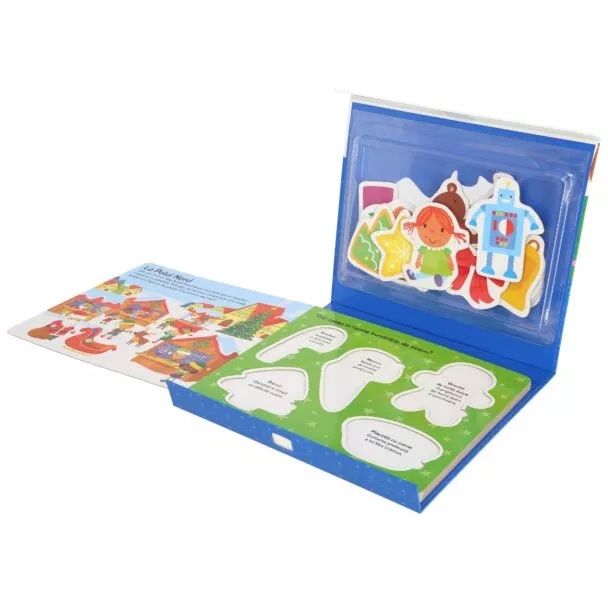 Carte cu puzzle. Mos Craciun, Bebe invata + gratis Calatoria lui Mos