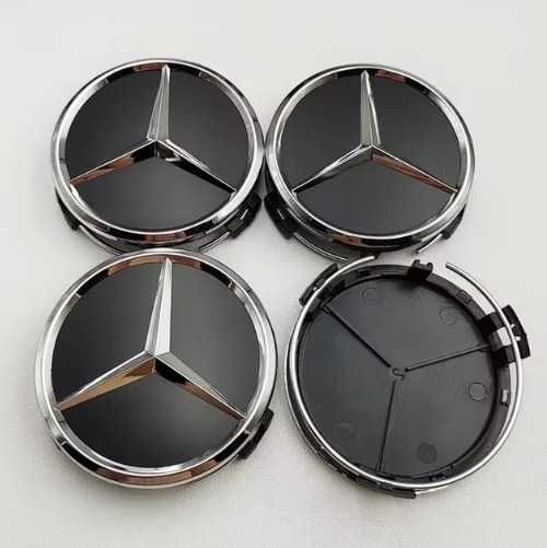 Capace roti sigla Mercedes Benz - 75mm diametru