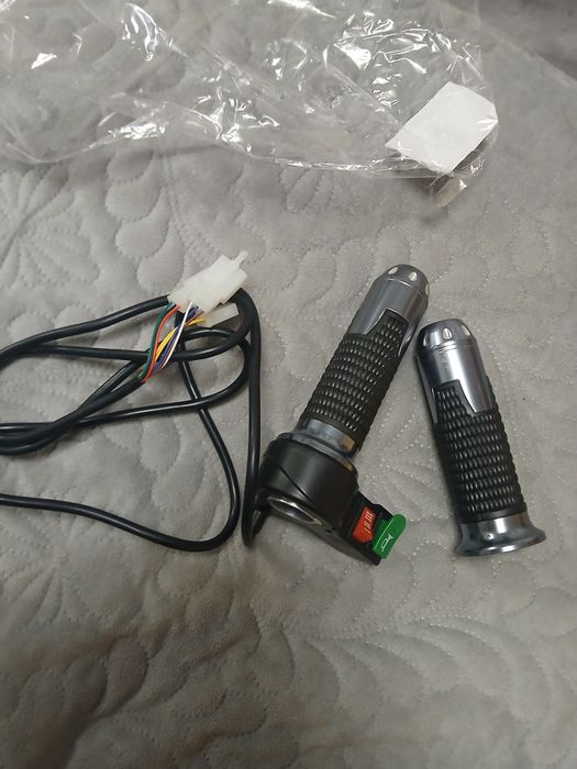 Accelerație scuter electric cu 3 viteze