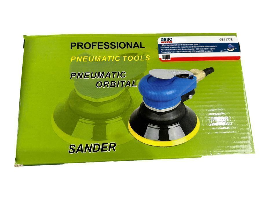 Slefuitor pneumatic excentric orbital 120mm model 1 gebo tools