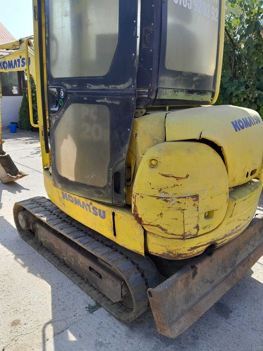 Vand Miniexcavator Komatsu PC20R