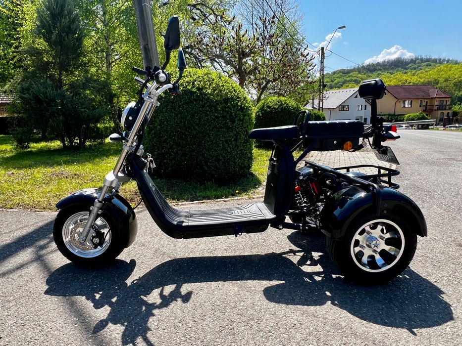 Scooter electric SHANSU CP3 -CARGO, 2 locuri, 2000W, 68 km