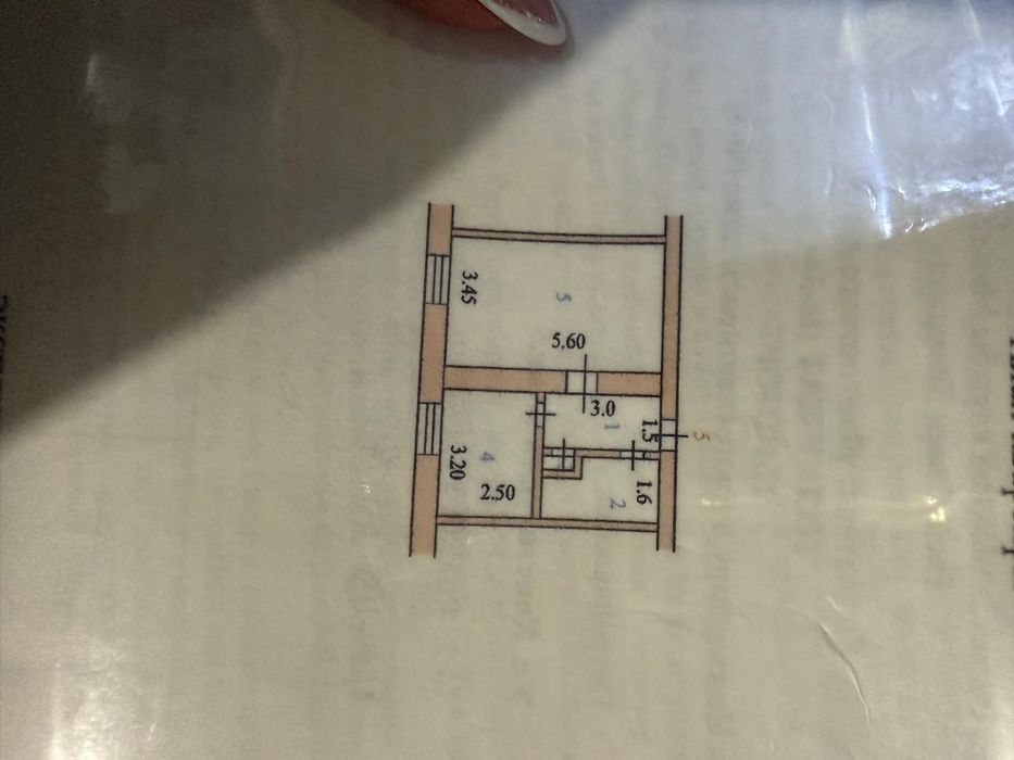 Продам 1 ком квартиру 2/4 р-он Достык Молла