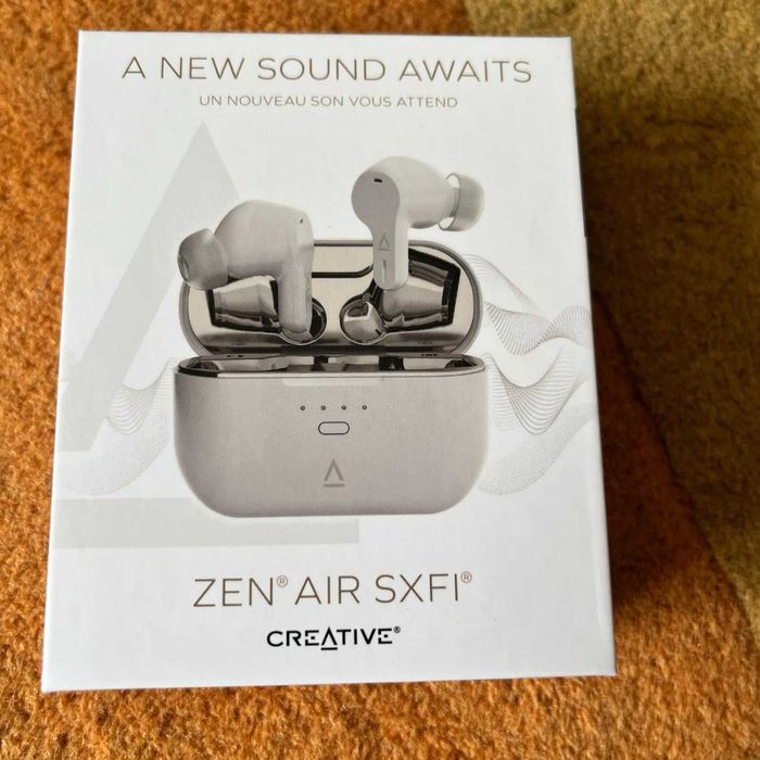 CREATIVE Zen Air SXFI леки, истински безжични, устойчиви на изпотяване