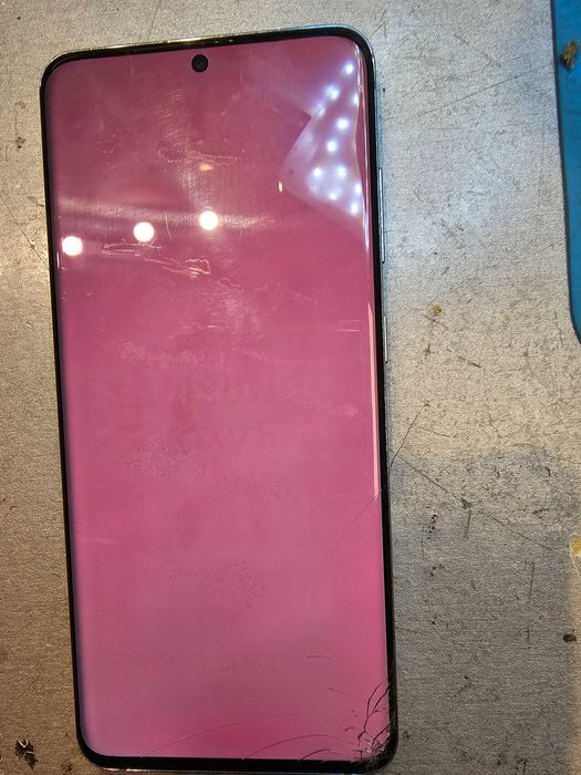Defect Samsung s20 ecran defect