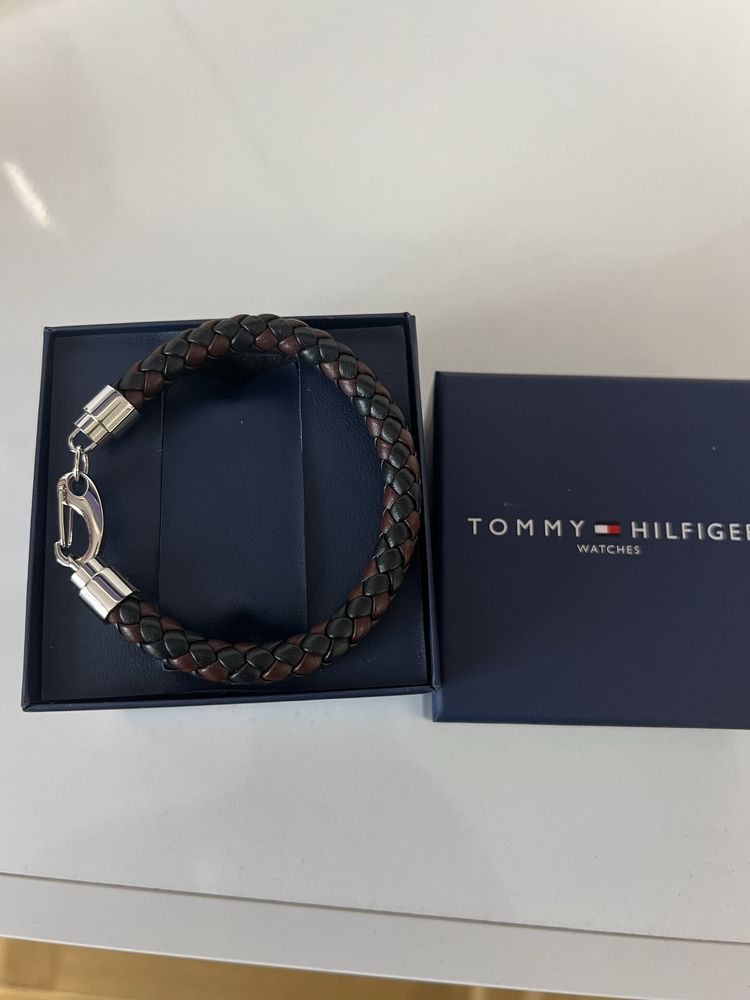 Дизайнерска мъжка  гривна Tommy Hilfiger