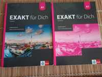 EXAKT FÜR DICH А1 учебник  + CD и тетрадка по немски език