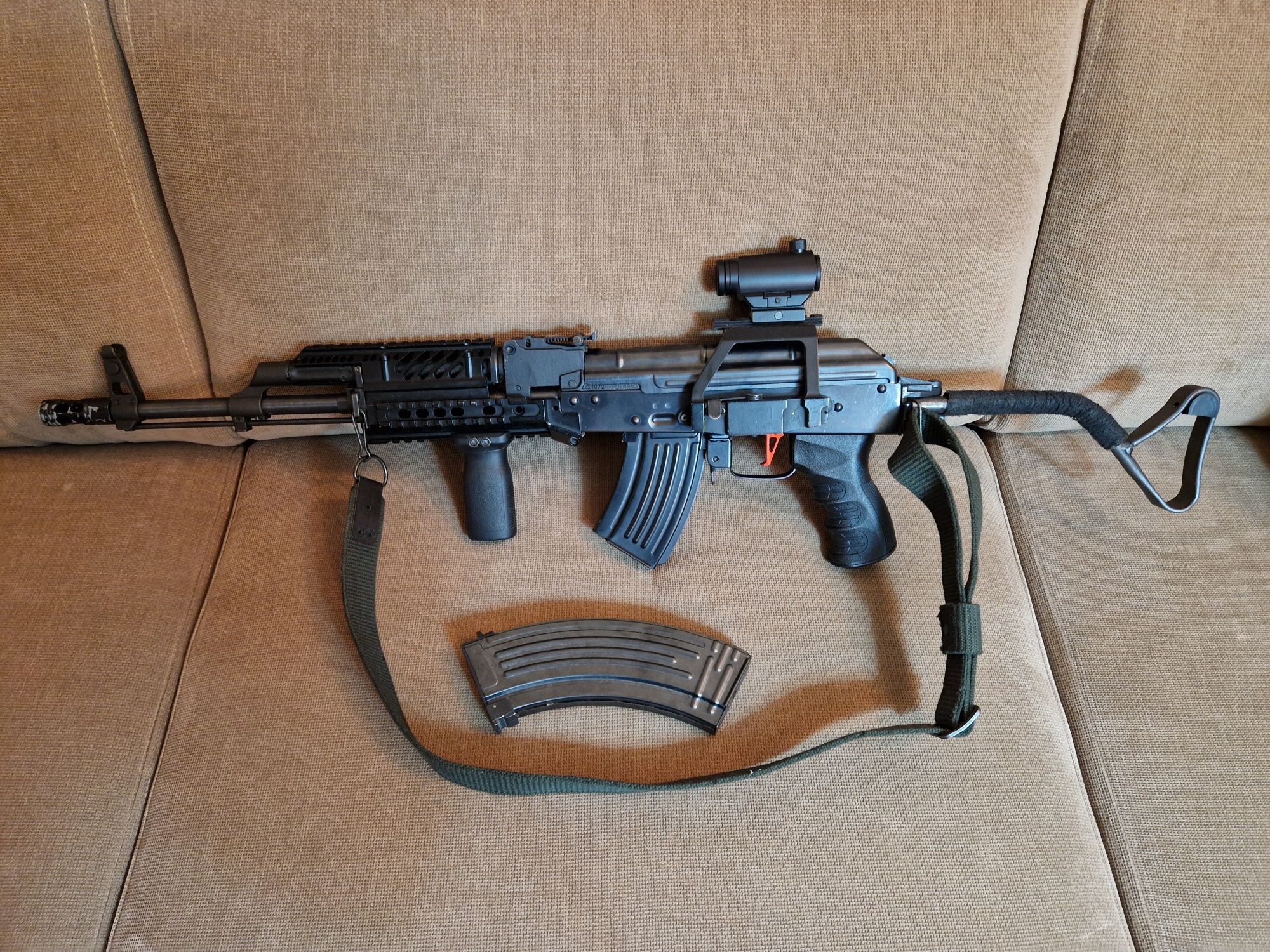 Armă AK 47 airsoft model unicat