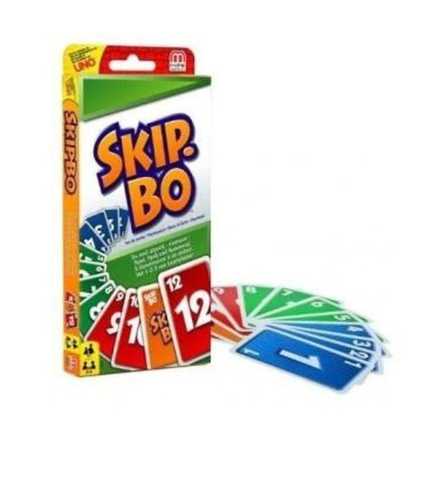Игра с карти Mattel Skip-bo