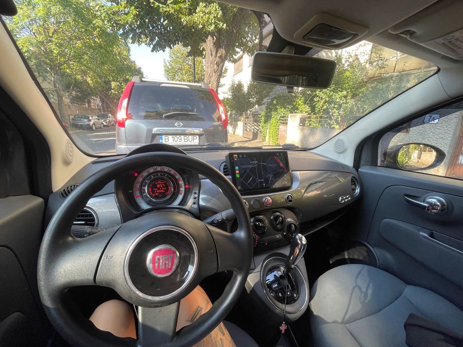 Fiat 500-1.2 Benzina,2009,automata,navigatie+camera spate