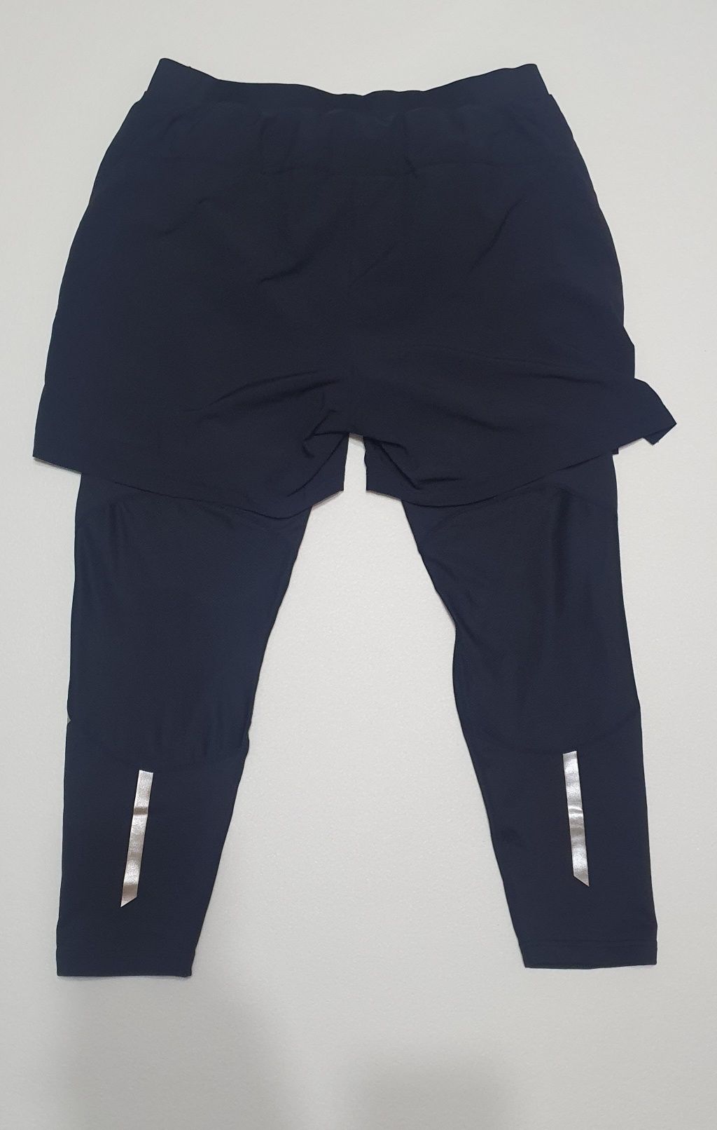 Pantaloni barbati lungi + scurti pentru alergare Gregster Pro XL