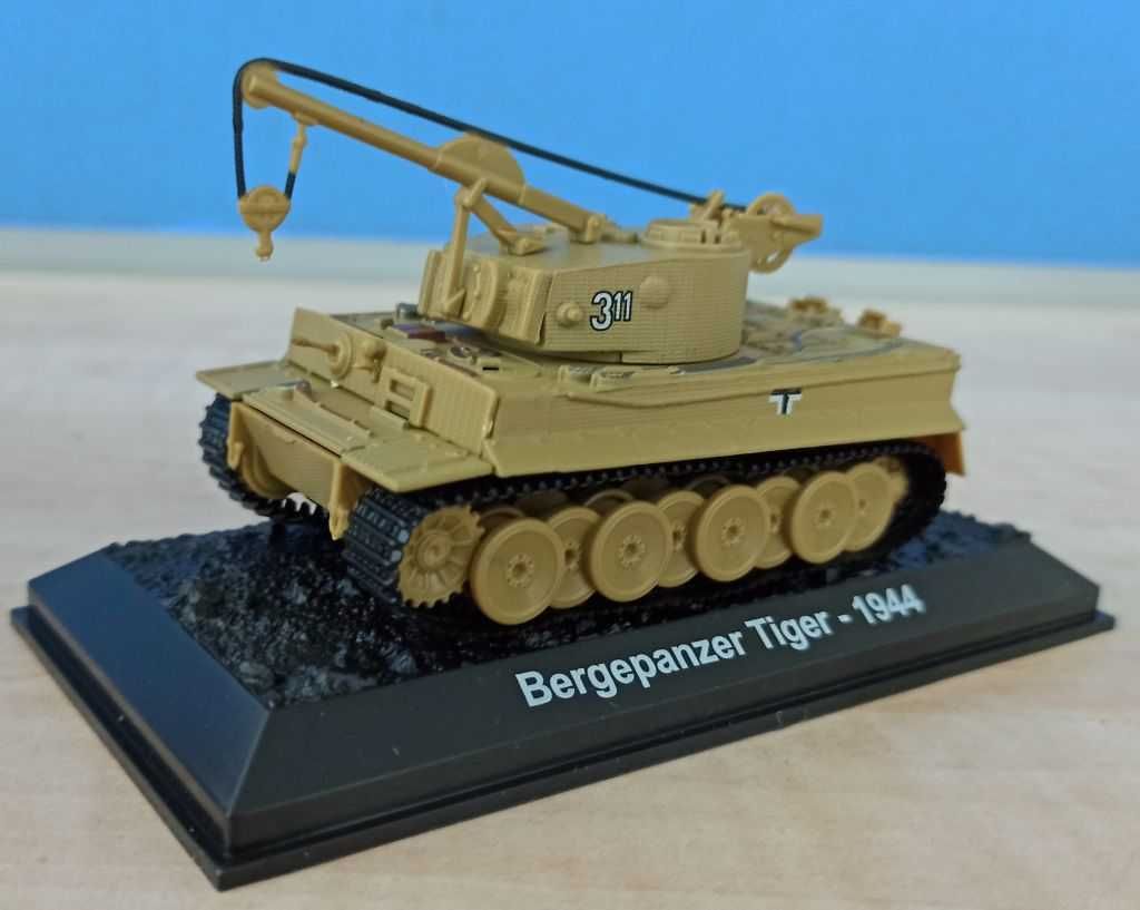 Macheta Bergepanzer Tiger Germania 1944 WWII - Amercom Tanc 1/72