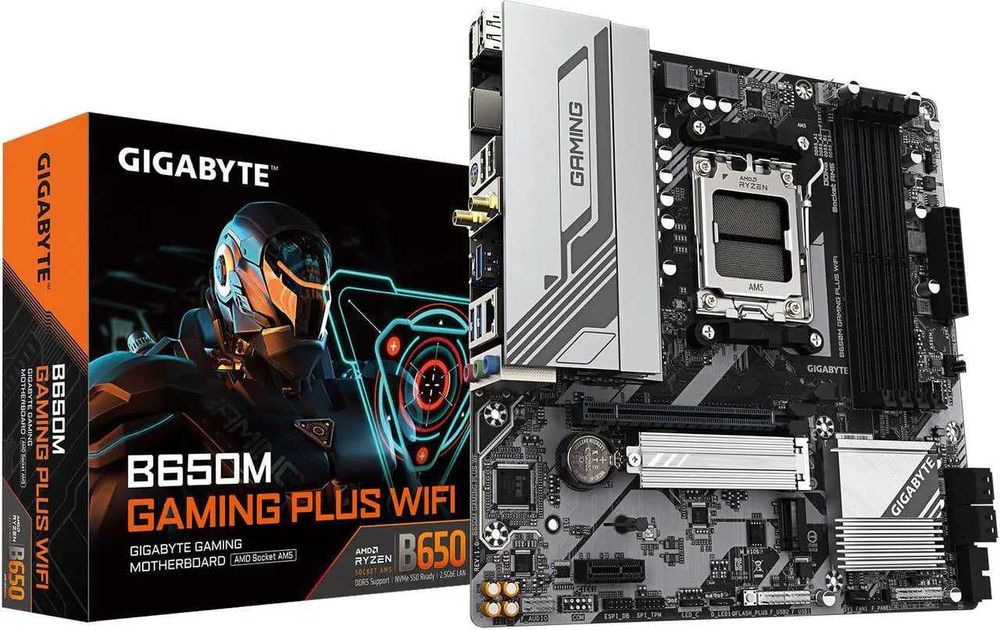 Материнская плата GIGABYTE B650M Gaming Plus WIFI6E