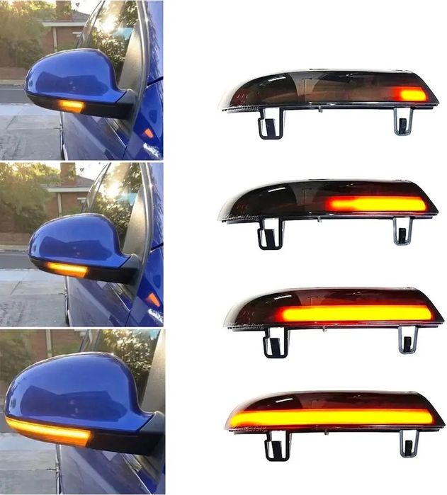 Set semnalizare dinamică oglinzi pentru VW Golf 5, Passat B6, Jetta