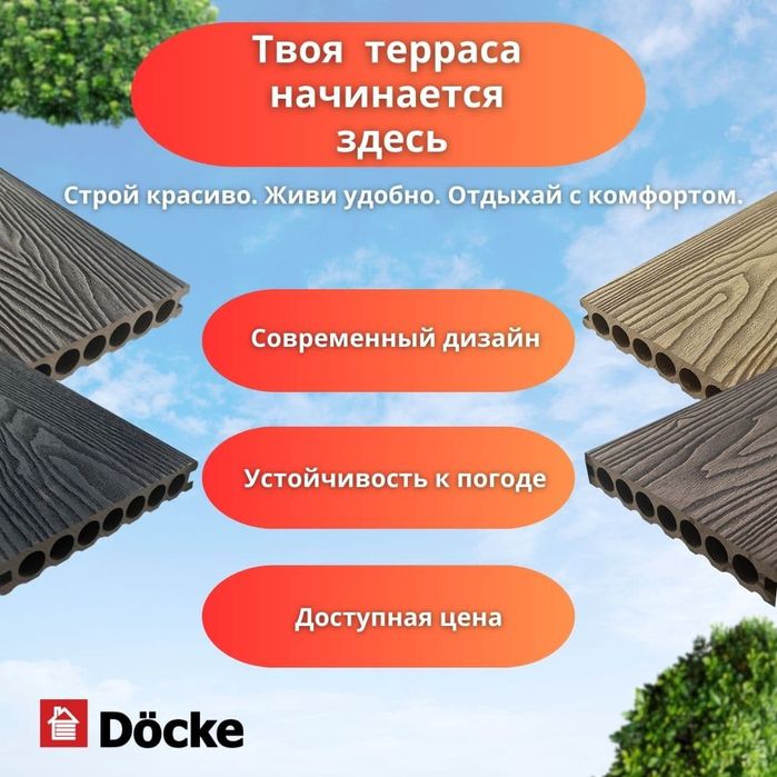Террасная доска, ДПК и МПК