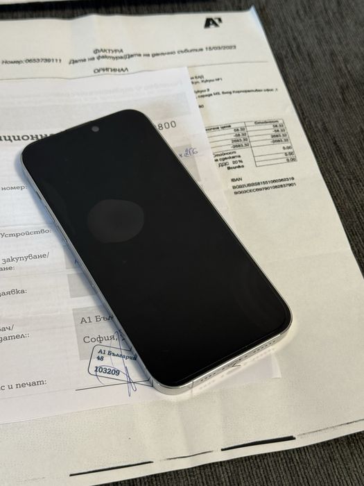 КАТО НОВ 256GB iPhone 14 Pro Max Гаранция до 2025 Silver
