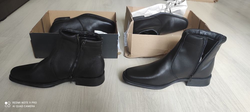 Продавам мъжки полуботуши естествена кожа.