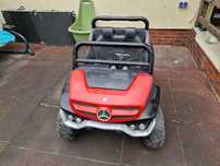 Vand masinuta copii Mercedes Unimog 4x4 suspensii