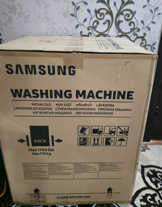 Стиральная машинка SAMSUNG ECO Bubble 7 kg янги пачкка
