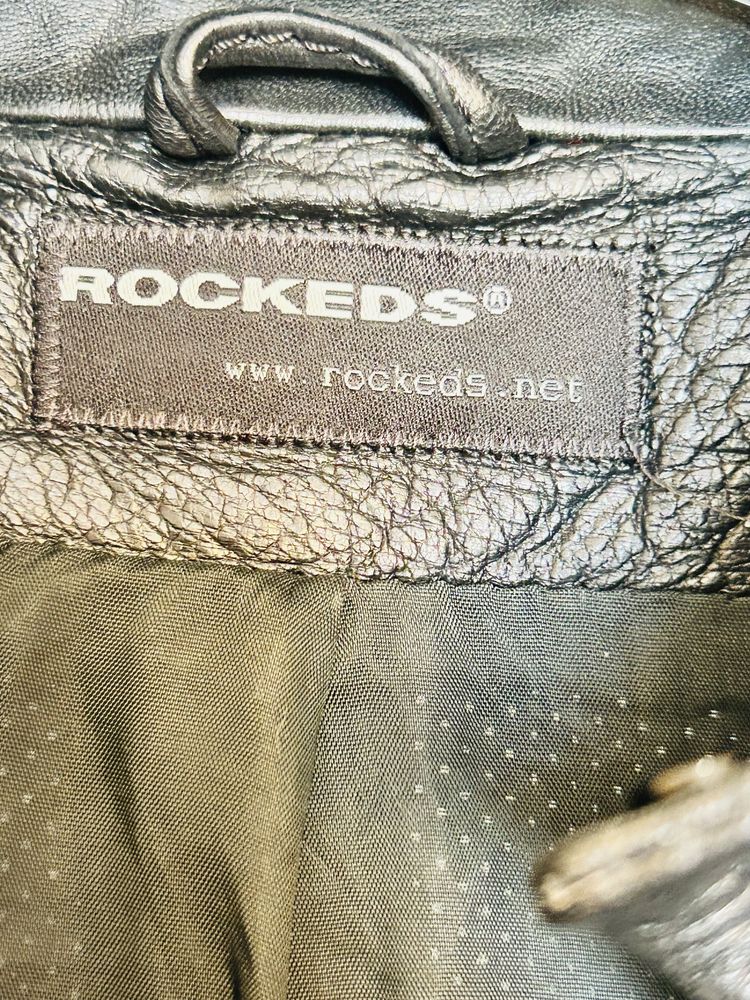 Rockeds яке от естествена кожа