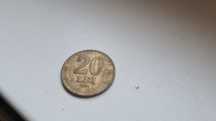 Moneda 20 LEI Stefan Cel Mare 1991