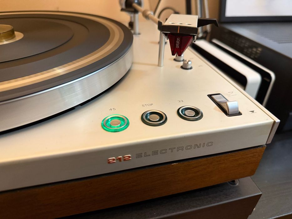 Philips 212 Electronic, 1972-1975, с доза Ortofon 2M Red