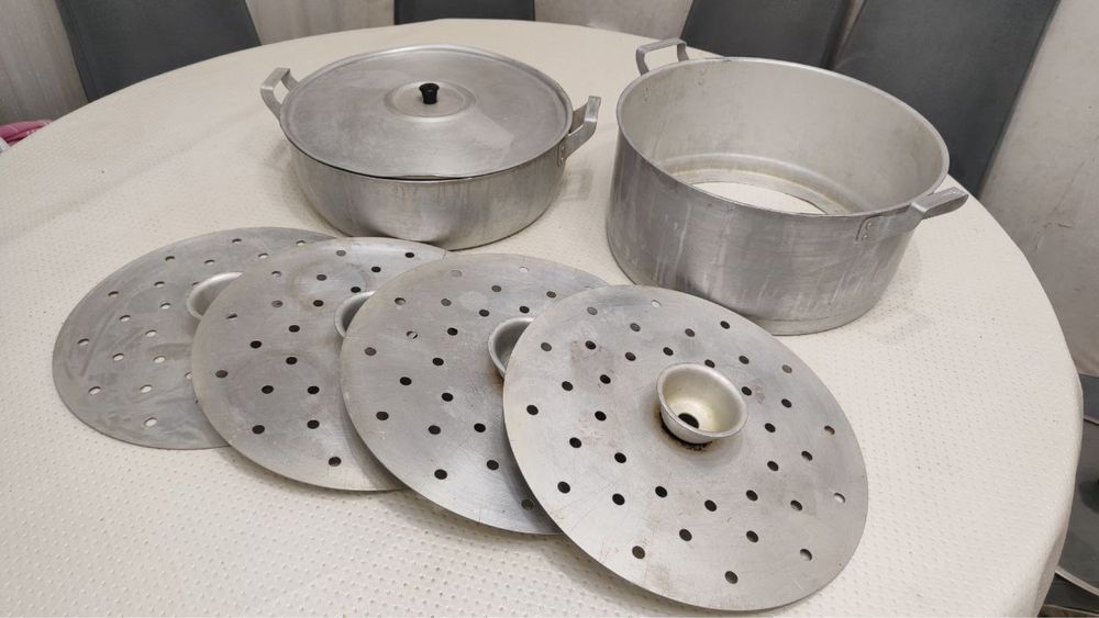Продам б/у Алюминовый Манты варка