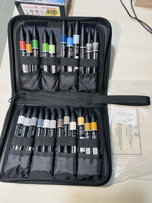 Set 23 Markere Arhitectură , Winsor & Newton ProMarket