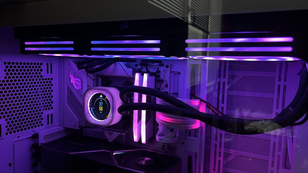 Corsair - iCUE LINK H170i LCD AIO, 3x 140 mm - Радиатор с помпа
