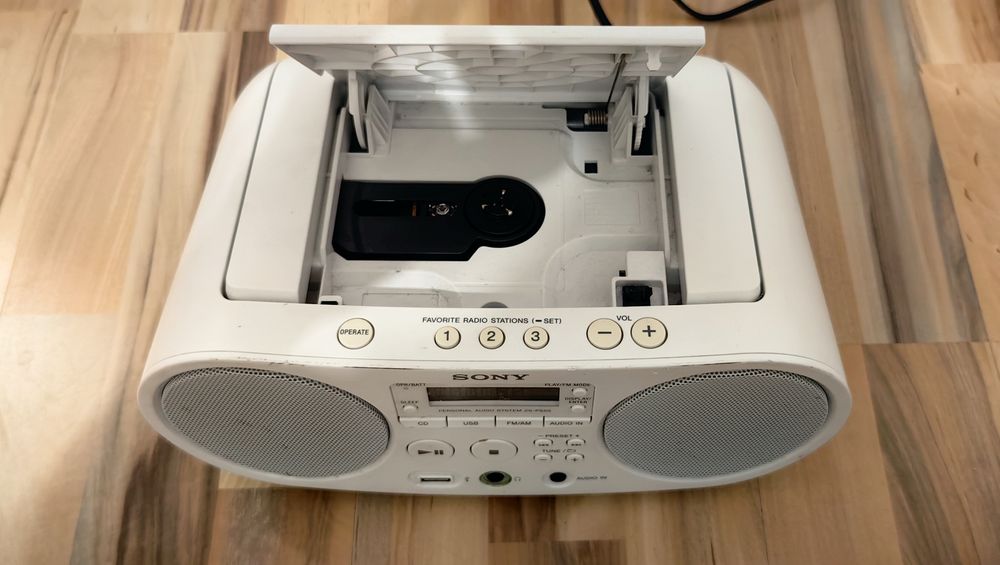 Radio CD Sony ZS-PS50 sistem audio portabil boombox FM AM USB
