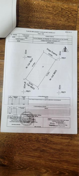 Teren intravilan de vanzare la doar 5 km de Shopping City Tg Jiu