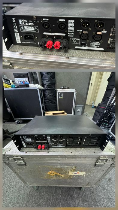 Boxe pasive EV ELX 115. The T.amp e-1200 si procesor t.racks DS 2/4