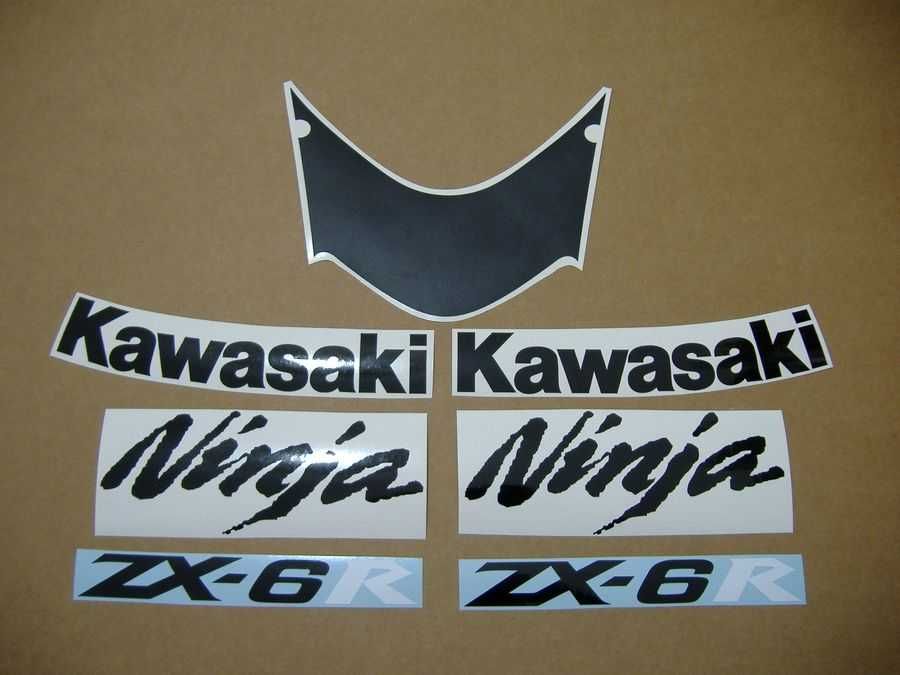 Стикери Kawasaki ZX6R 2005-2009 ninja 636 кавазаки зх6р 2008 лепенки