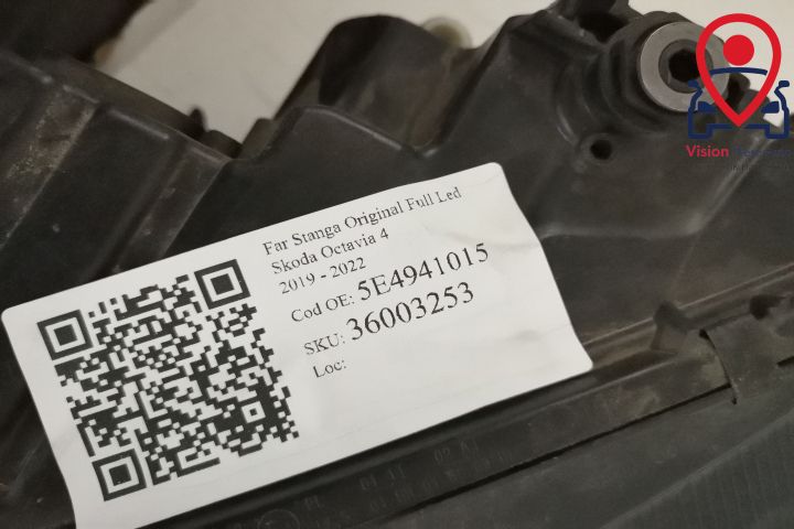 Фар Ляв Оригинален Пълен Лед Шкода Октавия 4 / Skoda Octavia 4 Ляв ори