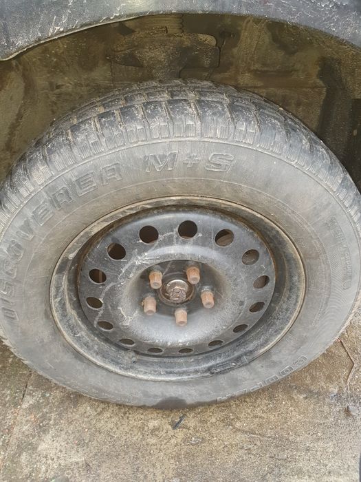 Vand jante tabla 5x14,3 + anvelope iarna