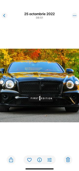 Bentley Continental Primul proprietar stare perfectă