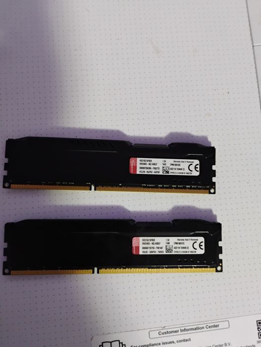 Vând RAM DDR3 8GB pc