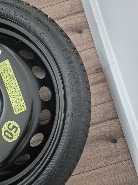 Roata rezerva A4 B8 Slim 125/70/19