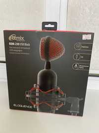 Настольный потоковый микрофон Ritmix RDM-230 USB Black