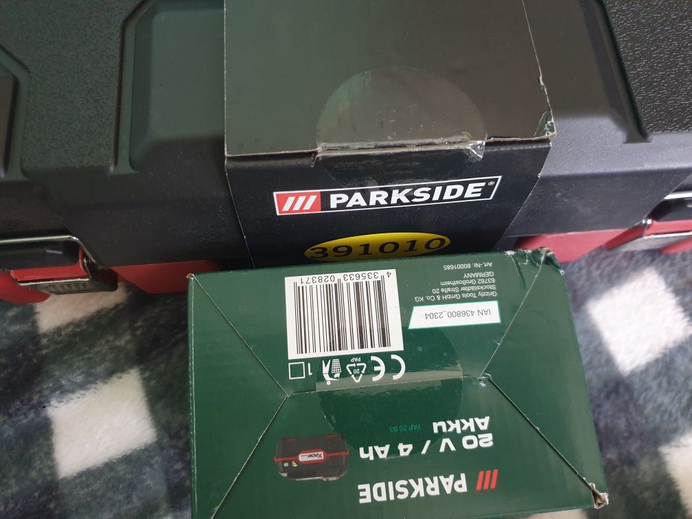 Bormasina 20v parkside, acumulator 20v parkside