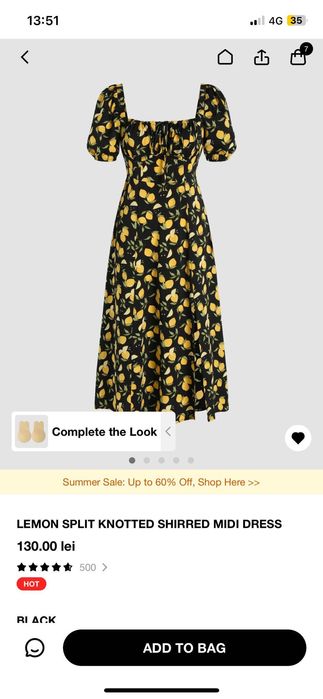 Rochie de vară măsura M