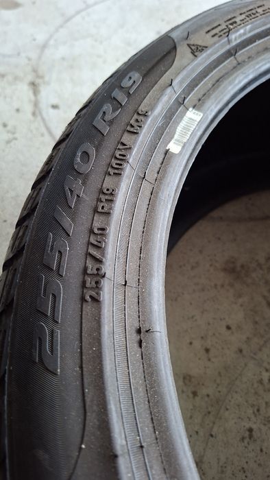 1buc NOU 255 40 R19 Pirelli iarna M+S cauciuc anvelopa ms 19